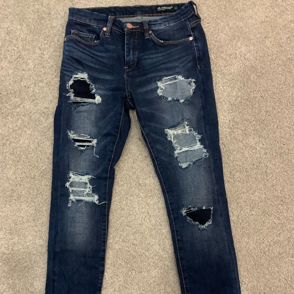 Blank NYC Cult Classic Skinny Crop Jean Size 27